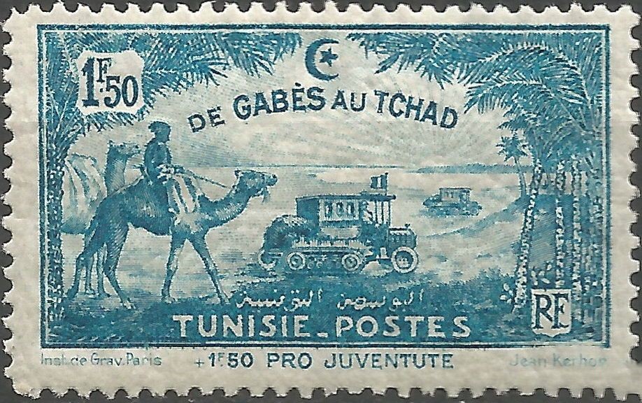 Traversée du Sahara en auto-chenilles- 1.5 F