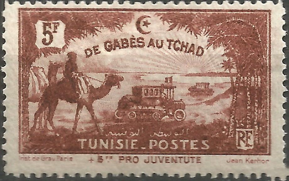 Traversée du Sahara en auto-chenilles- 5 F