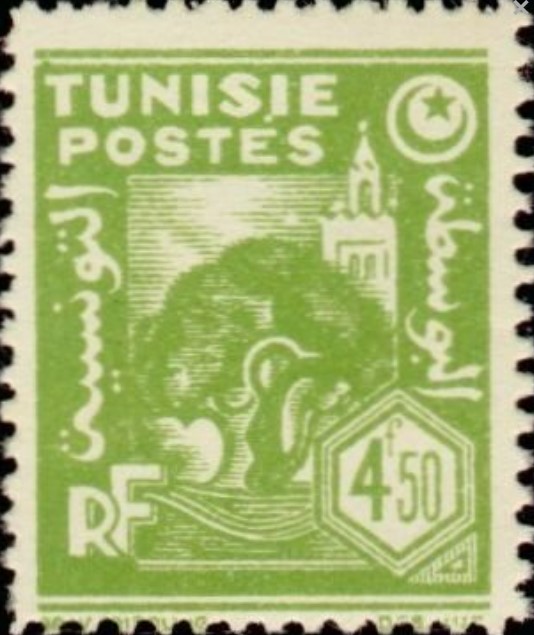 Olivier et mosquée - 4.5F