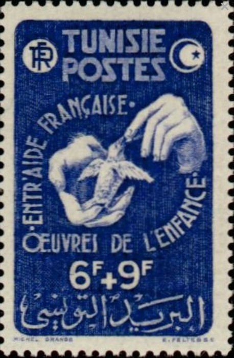 Au profit des oeuvres de l'enfance - 6+9 F