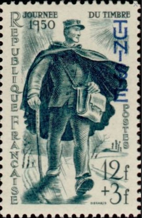 Journée du timbre : Facteur