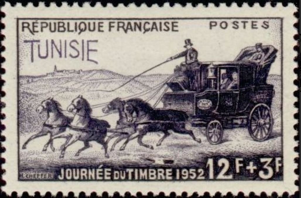 Journée du timbre : Malle-poste