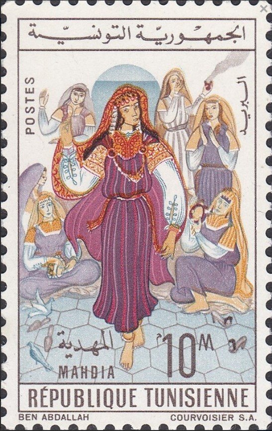 Costumes régionaux. Mahdia