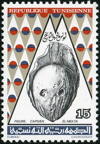 La préhistoire - Figure Capsienne d'El-Mekta