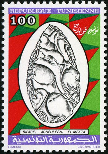 La préhistoire - Biface acheuléen / El-Mekta