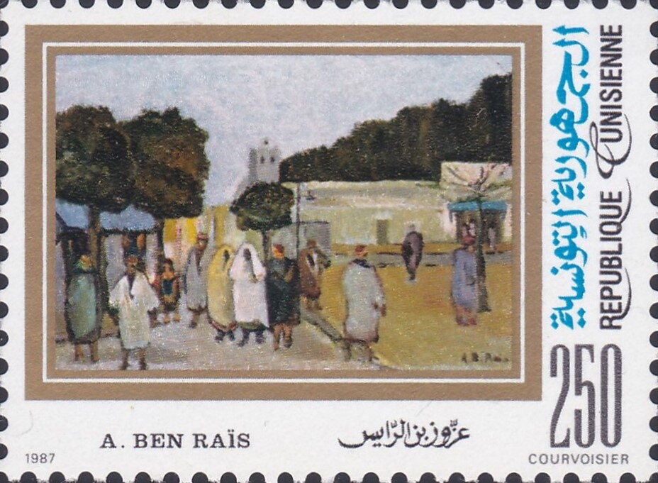 Hommage au peintre tunisien Azouz Ben Raïs