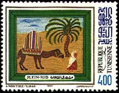 Peinture d'Abdelaziz Ben Mahmoud :   Plein-Sud  