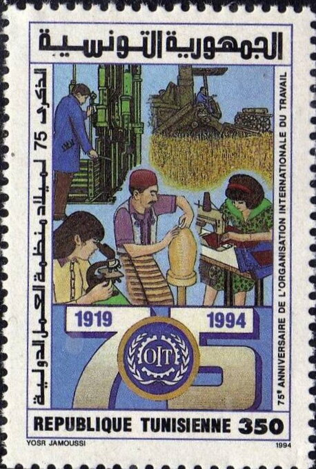 75ème anniversaire de l'Organisation Internationale du Travail