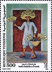 Yahia Turki : « Vendeur d'ombrelles et d'éventails »