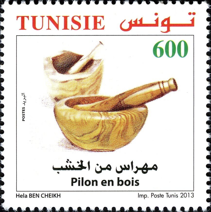 Produits de l'Artisanat en Bois : Pilon en Bois