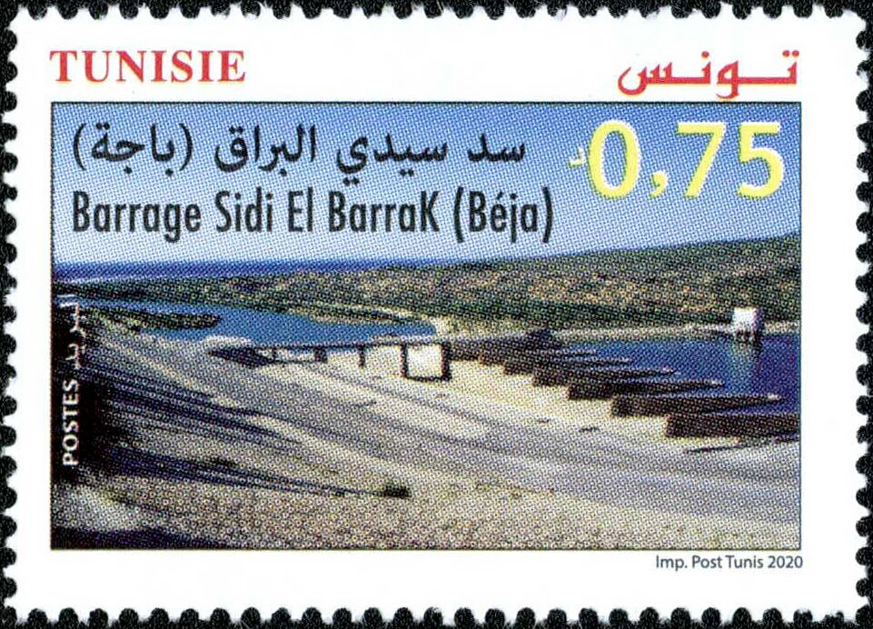 Barrage de Sidi El-Barraq à Béja